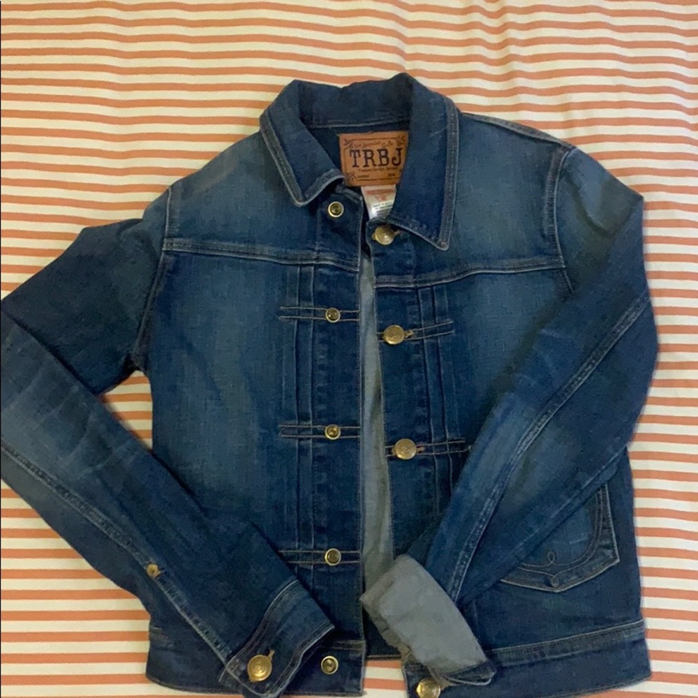 LIKE NEW True Religion Jean Jacket (MEDIUM)